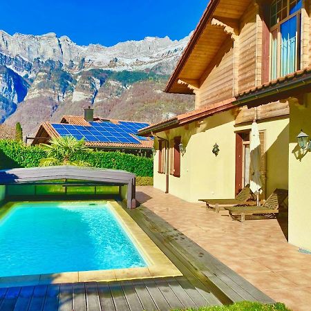 Doodle'S Amazing Chalet -Walensee - Flumserberg - Churfirsten - Heidiland - Pool - Sauna Mols Exterior foto