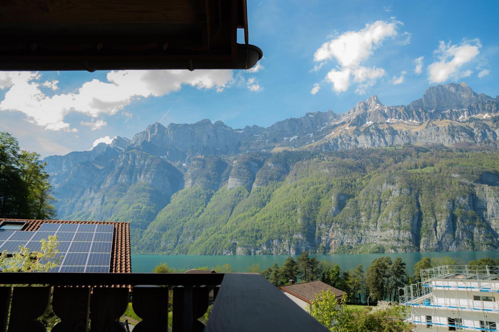 Doodle'S Amazing Chalet -Walensee - Flumserberg - Churfirsten - Heidiland - Pool - Sauna Mols Exterior foto