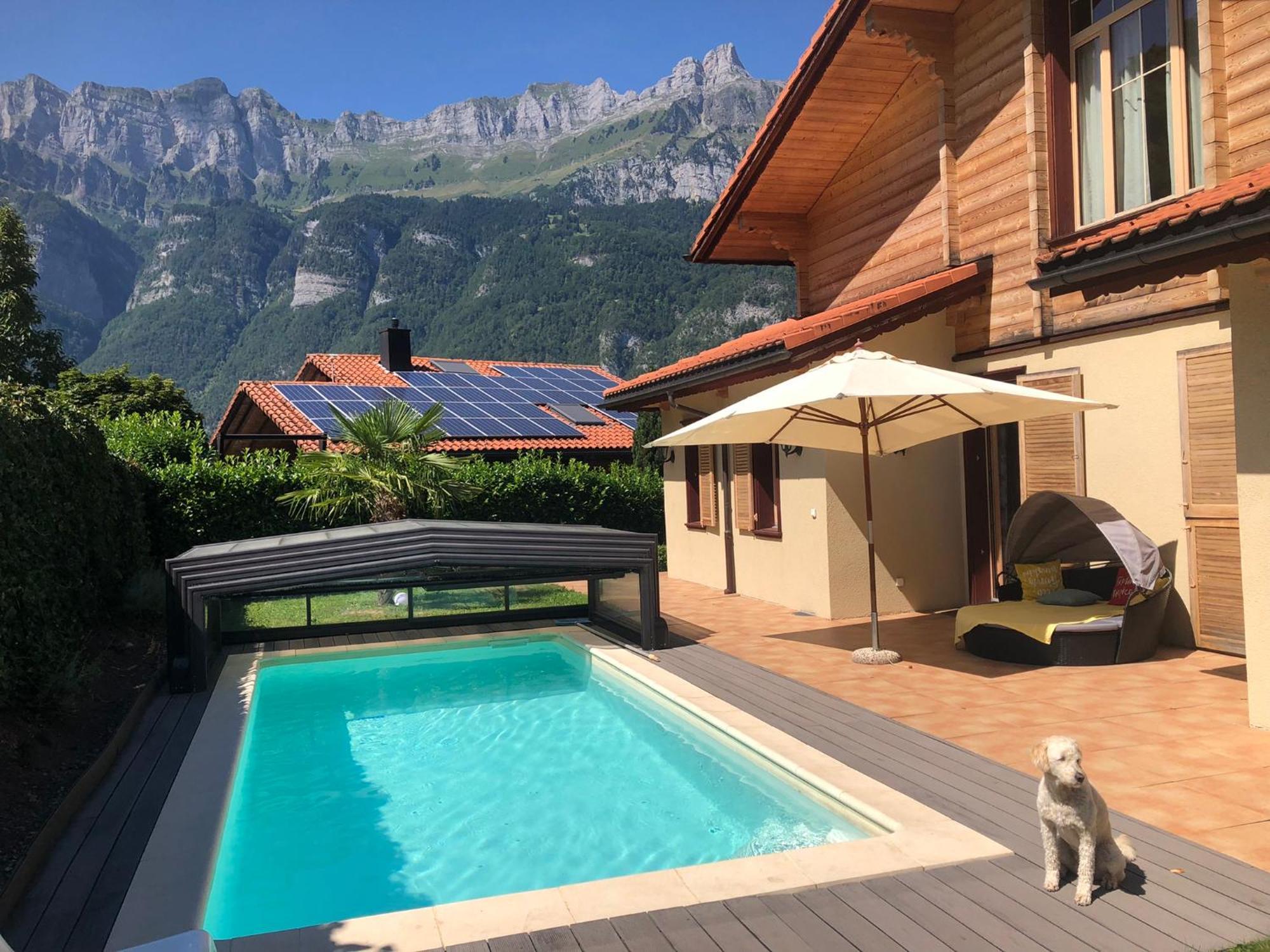 Doodle'S Amazing Chalet -Walensee - Flumserberg - Churfirsten - Heidiland - Pool - Sauna Mols Exterior foto